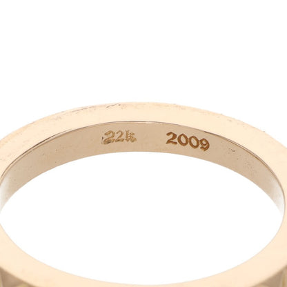 Chrome Hearts 22K TFP PNK BIG Gold Ring Size ONE SIZE