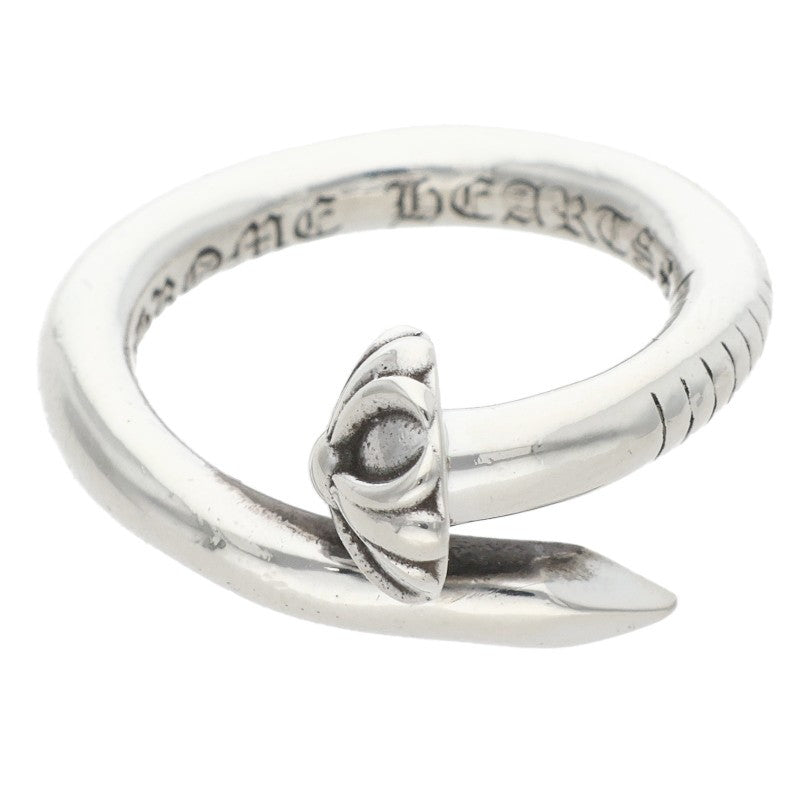 Chrome Hearts NAIL CRSBALL Silver Ring 925 Size ONE SIZE