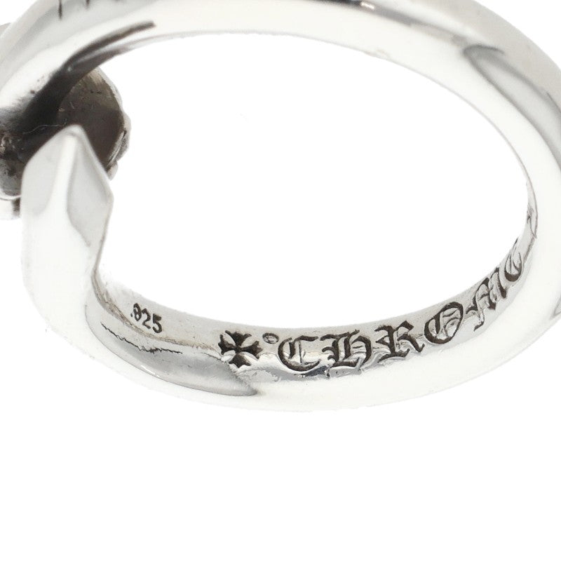 Chrome Hearts NAIL CRSBALL Silver Ring 925 Size ONE SIZE