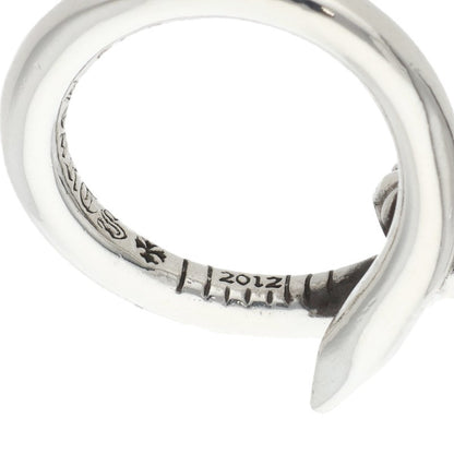 Chrome Hearts NAIL CRSBALL Silver Ring 925 Size ONE SIZE