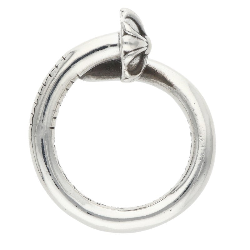 Chrome Hearts NAIL CRSBALL Silver Ring 925 Size ONE SIZE
