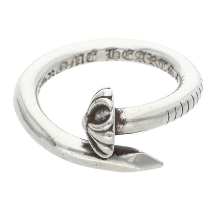 Chrome Hearts NAIL CROSSBALL Silver Ring Size ONE SIZE