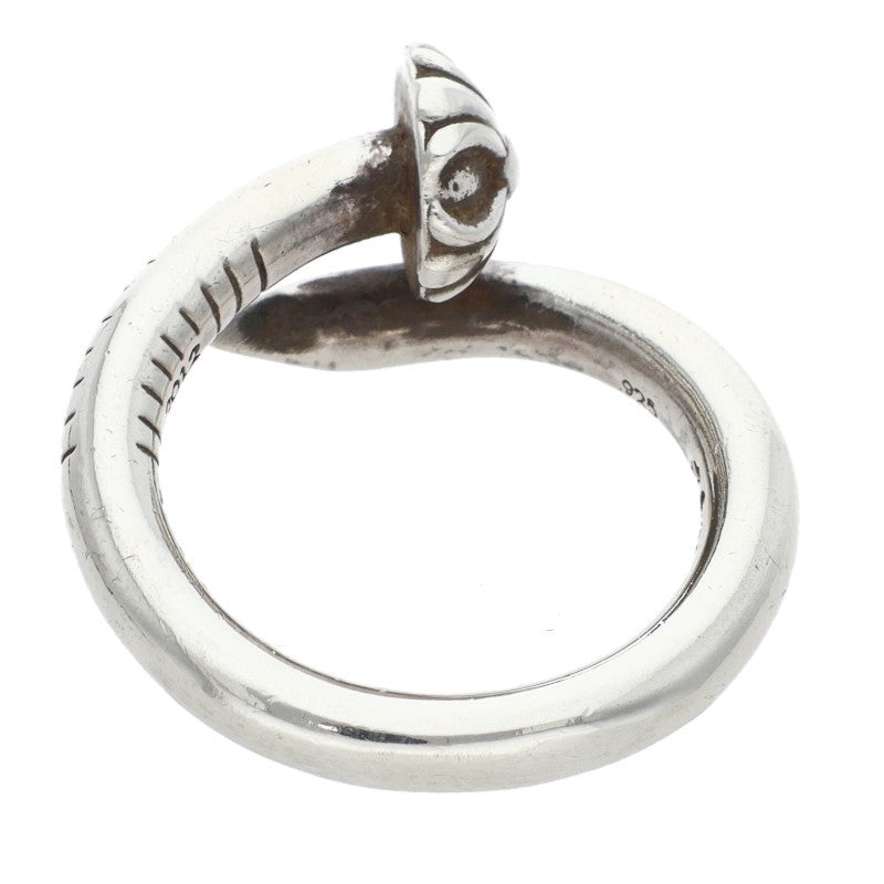 Chrome Hearts NAIL CROSSBALL Silver Ring Size ONE SIZE