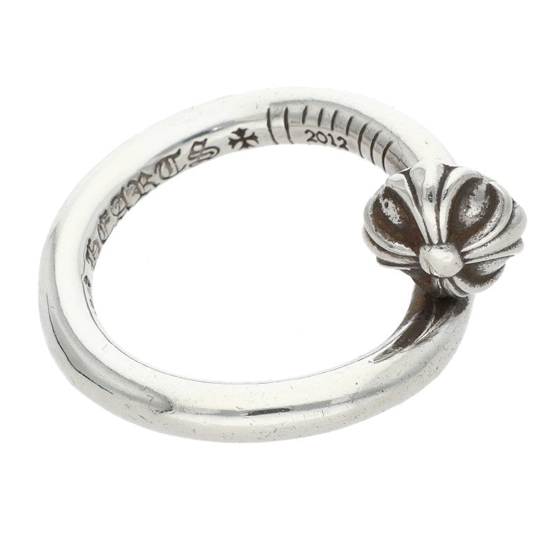 Chrome Hearts NAIL CROSSBALL Silver Ring Size ONE SIZE