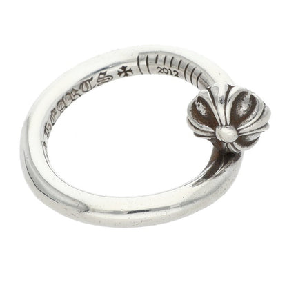 Chrome Hearts NAIL CROSSBALL Silver Ring Size ONE SIZE