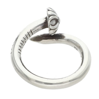 Chrome Hearts NAIL CROSSBALL Silver Ring Size ONE SIZE