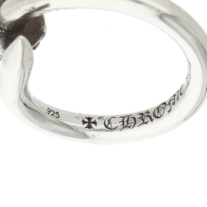 Chrome Hearts NAIL CROSSBALL Silver Ring Size ONE SIZE
