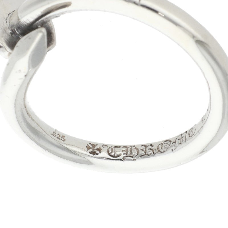 Chrome Hearts NAIL CROSSBALL Silver Ring Size ONE SIZE