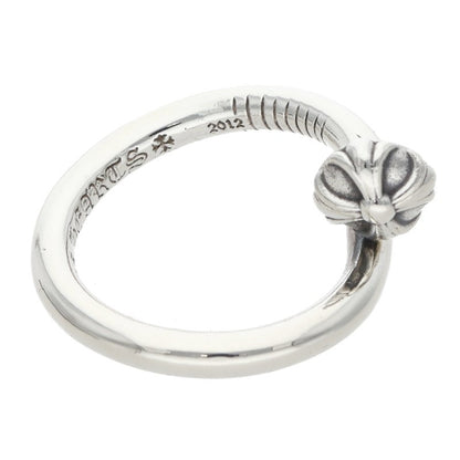 Chrome Hearts NAIL CROSSBALL Silver Ring Size ONE SIZE