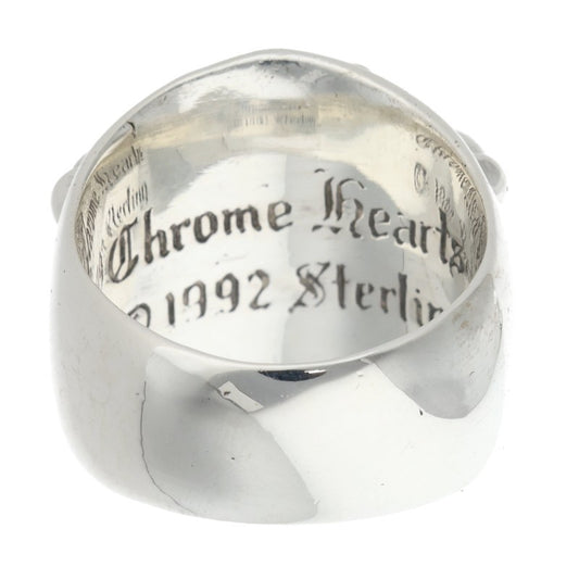 Chrome Hearts KEEPER Silver Ring Size ONE SIZE