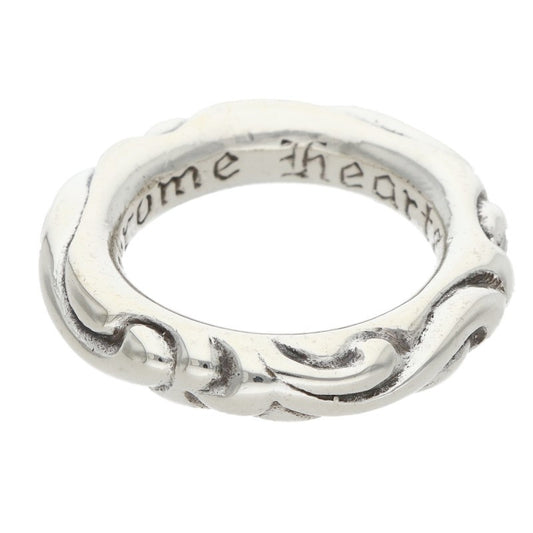 Chrome Hearts SCROLL BAND Silver Ring Size ONE SIZE