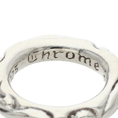 Chrome Hearts SCROLL BAND Silver Ring Size JP 9