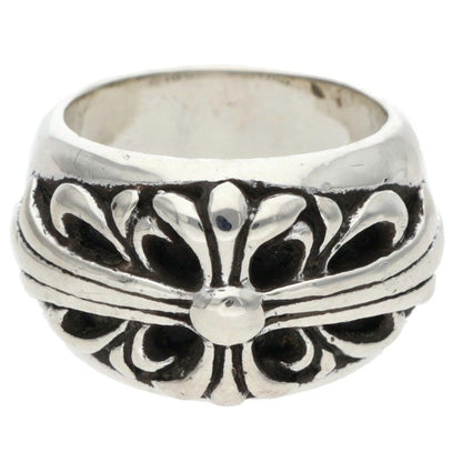 Chrome Hearts FLRL CRS Floral Cross Silver Size ONE SIZE