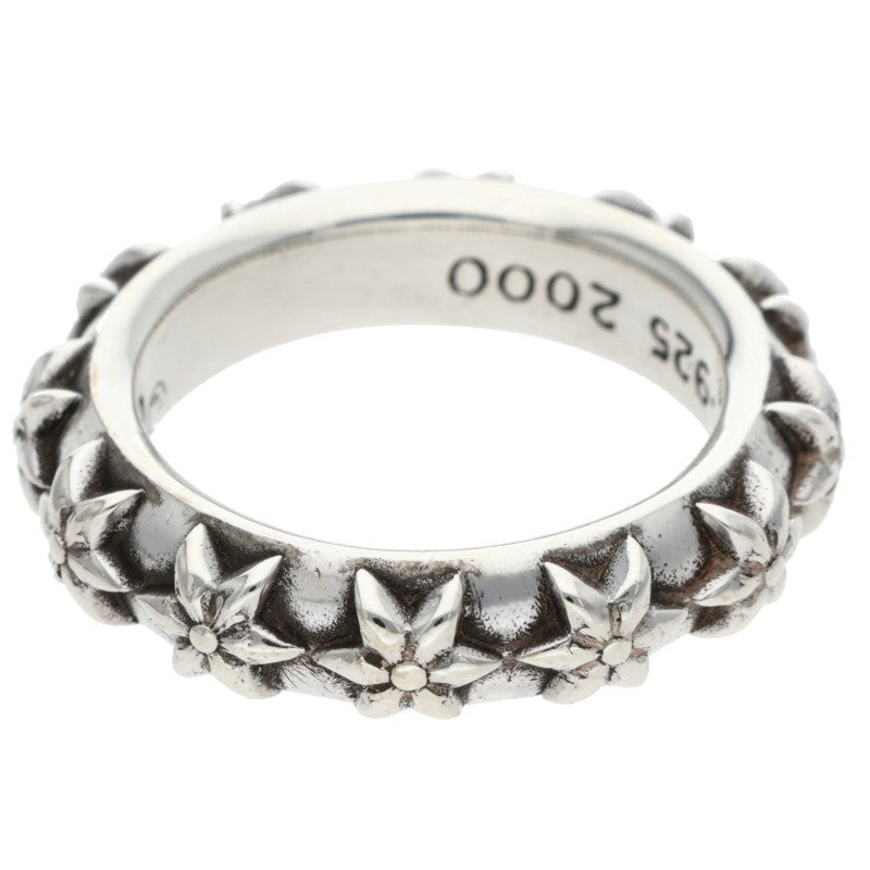 Chrome Hearts STAR BAND Silver Ring Size ONE SIZE