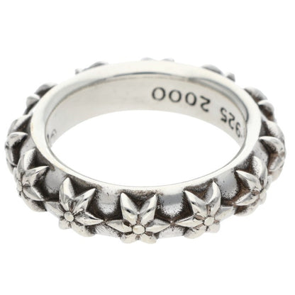 Chrome Hearts STAR BAND Silver Ring Size ONE SIZE