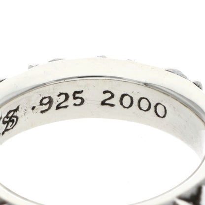 Chrome Hearts STAR BAND Silver Ring Size ONE SIZE