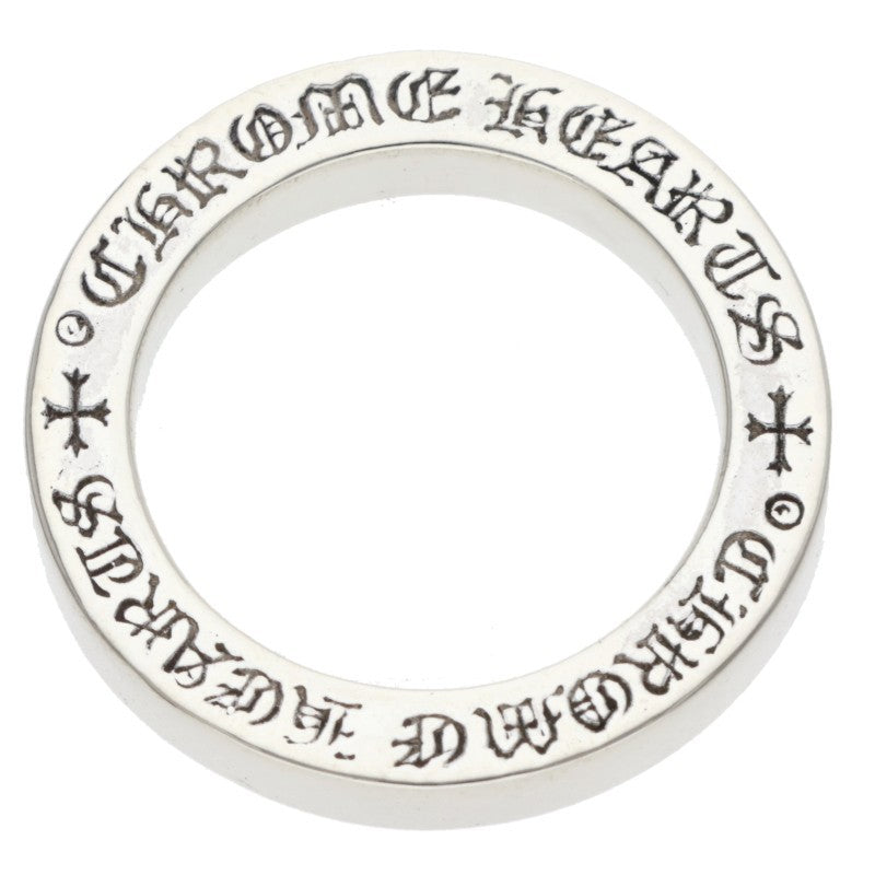 Chrome Hearts 3mm Spacer Plain Silver Ring Size ONE SIZE