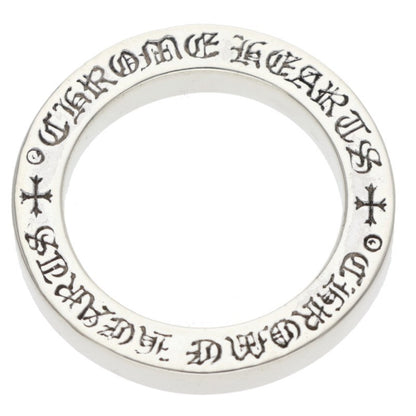 Chrome Hearts 3mm Spacer Plain Silver Ring Size ONE SIZE