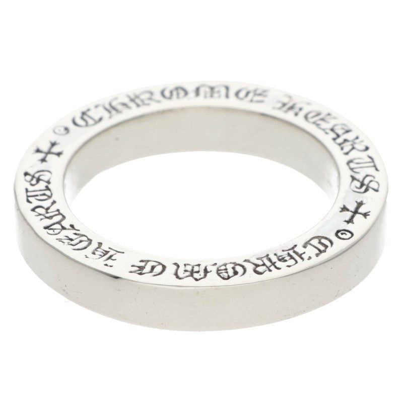 Chrome Hearts 3mm Spacer Plain Silver Ring Size ONE SIZE