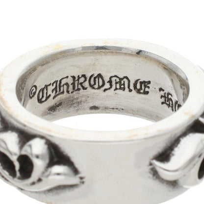 Chrome Hearts DBL Narrow Vine Band Silver Ring Size ONE SIZE