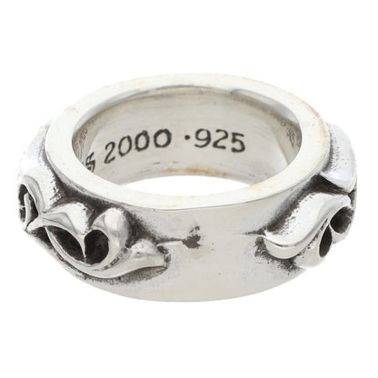 Chrome Hearts DBL Narrow Vine Band Silver Ring Size ONE SIZE