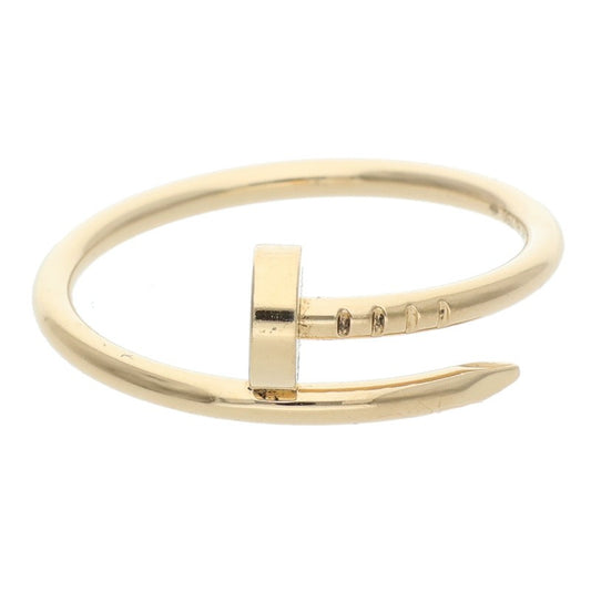 Cartier JUSTE UN CLOU RING SM 18K Yellow Gold Size ONE SIZE
