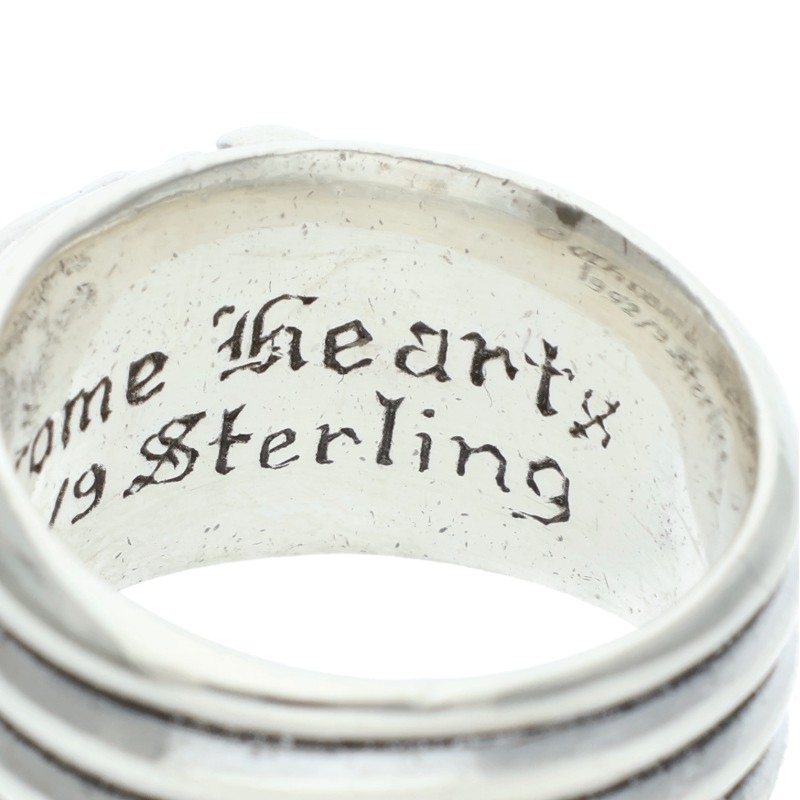 Chrome Hearts DAGGER Silver Ring Size ONE SIZE