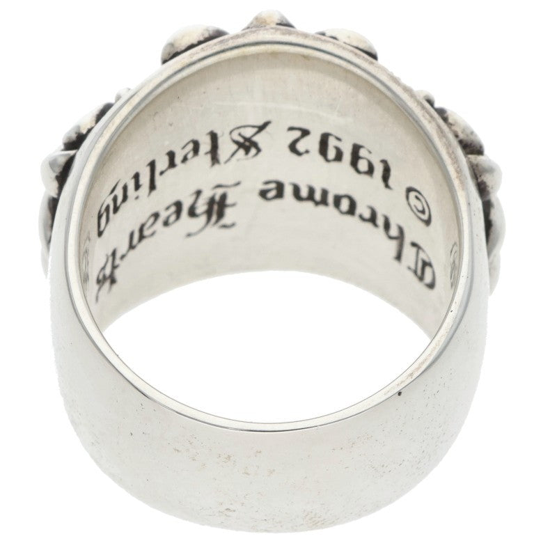 Chrome Hearts KEEPER Silver Ring Size ONE SIZE
