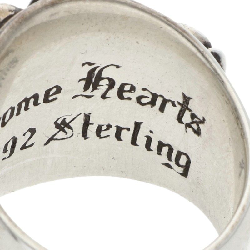 Chrome Hearts KEEPER Silver Ring Size ONE SIZE