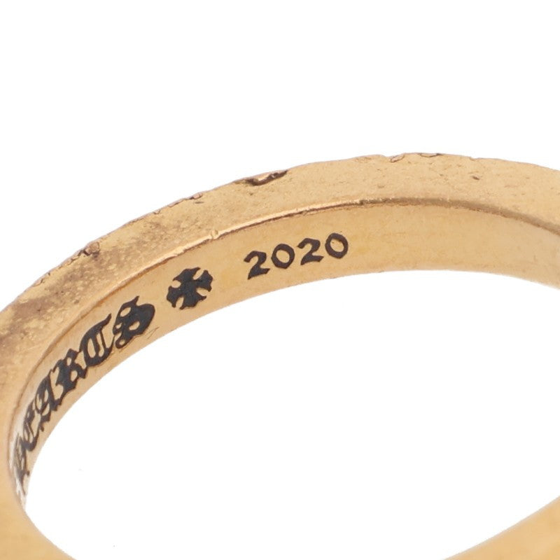 Chrome Hearts 22K Double Negative CH Diamond Ring Size 11.5