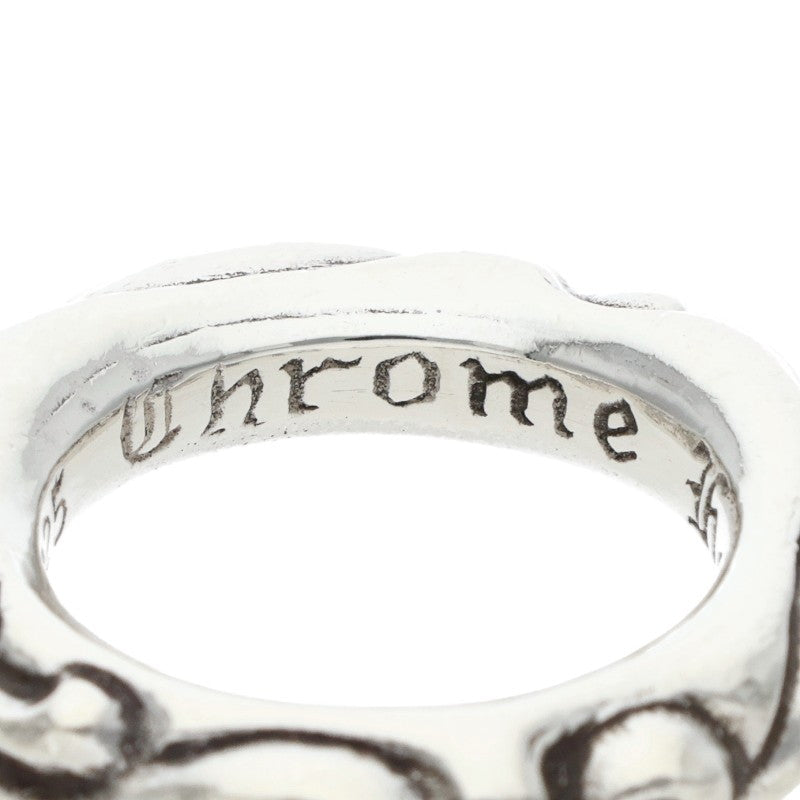 Chrome Hearts Scroll Band 925 Silver Ring Size ONE SIZE