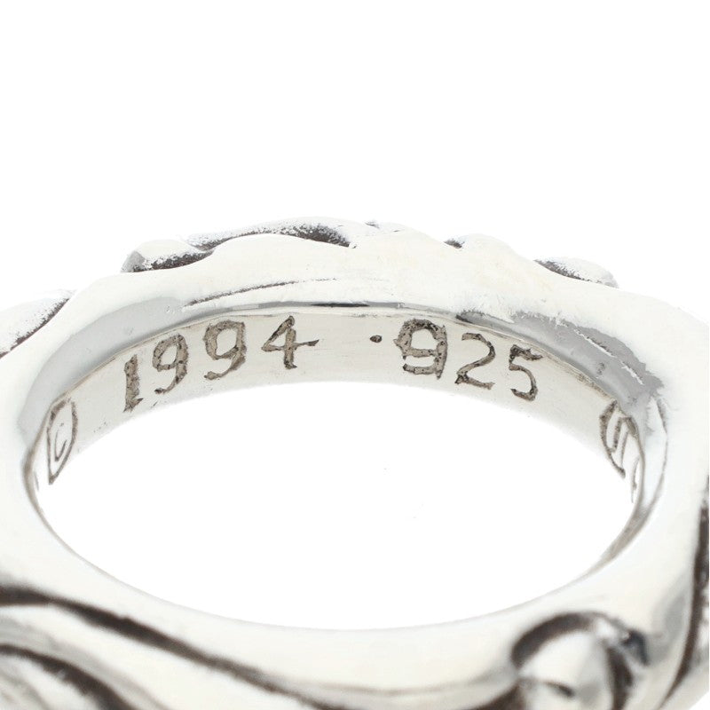 Chrome Hearts Scroll Band 925 Silver Ring Size ONE SIZE