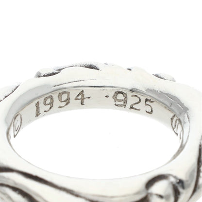 Chrome Hearts Scroll Band 925 Silver Ring Size ONE SIZE