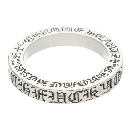 Chrome Hearts 3mm Spacer FUCKYOU 925 Silver Size ONE SIZE