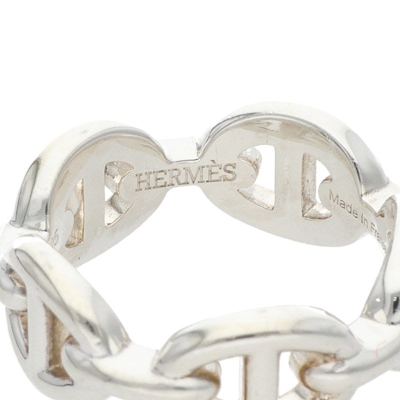 HERMES Chaine d'Ancre Enchainee PM Sterling Size ONE Silver