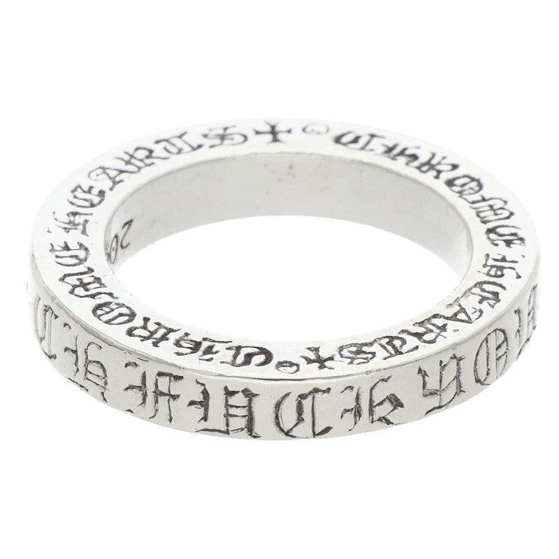 Chrome Hearts 3mm Spacer FUCKYOU 925 Silver Size JP 5