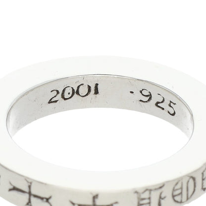 Chrome Hearts 3mm Spacer FUCKYOU 925 Silver Size JP 5