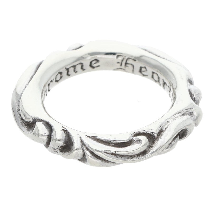 Chrome Hearts SCRL Band 925 Silver Ring Size ONE SIZE
