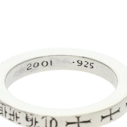 Chrome Hearts 3mm SPACER FUCKYOU Silver Ring Size ONE SIZE