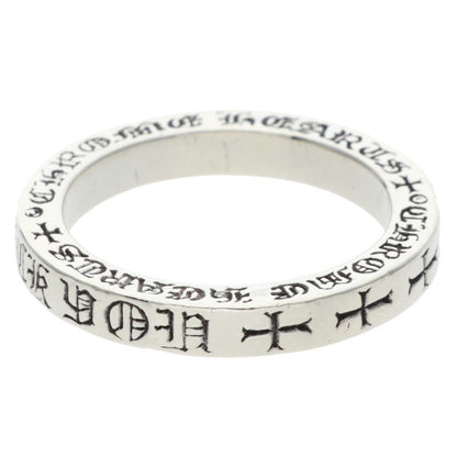 Chrome Hearts 3mm SPACER FUCKYOU Silver Ring Size ONE SIZE