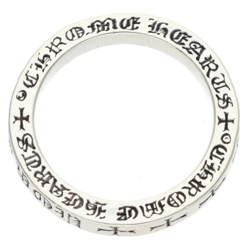Chrome Hearts 3mm SPACER FUCKYOU Silver Ring Size ONE SIZE