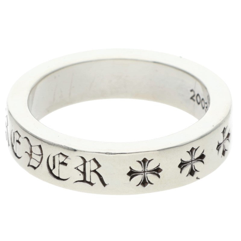 Chrome Hearts 6mm SPACER FOREVER Silver Ring Size ONE SIZE