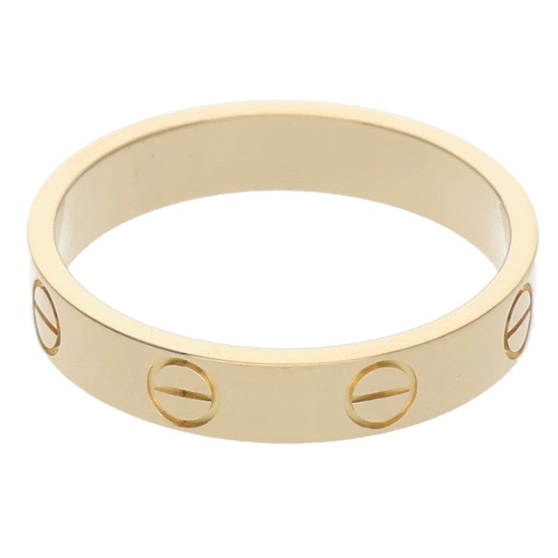 Cartier MINI LOVE RING 18K Yellow Gold Ring Size ONE SIZE