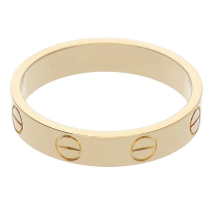 Cartier MINI LOVE RING 18K Yellow Gold Ring Size ONE SIZE