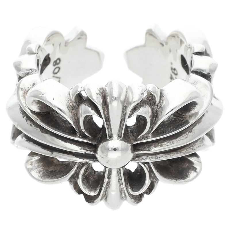 Chrome Hearts DBL FLRL CRS Double Floral Cross Size ONE SIZE