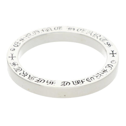 Chrome Hearts 3mm Spacer PLN 925 Silver Ring Size ONE SIZE