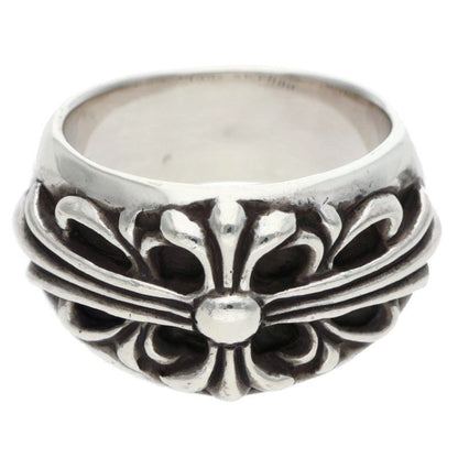 Chrome Hearts FLRL CRS Sterling Silver Ring Size JP 16