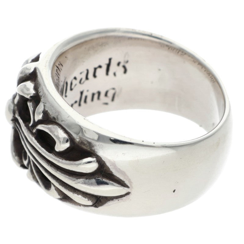 Chrome Hearts FLRL CRS Sterling Silver Ring Size JP 16