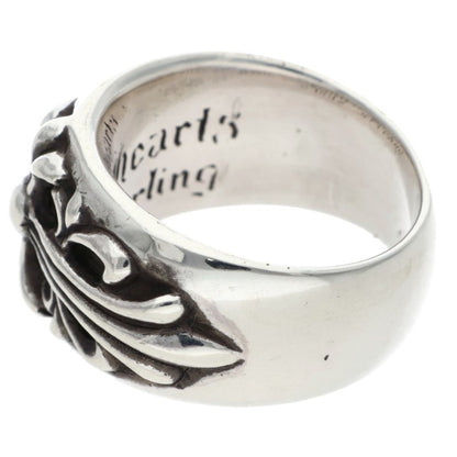 Chrome Hearts FLRL CRS Sterling Silver Ring Size JP 16