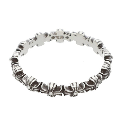 Chrome Hearts TINY E CH PLS BAND Silver Ring Size ONE SIZE